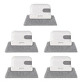5Pcs Window Track Cleaning Brush Detachable Window Groove Gap Cleaning Brush Tools with Scraper for Window Sliding Door