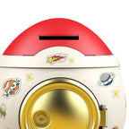 Cartoon Style Space Rocket Piggy Bank Money Bank Money Saving Jar Boys Girls Gift Romantic Pink Gold