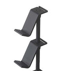 3 Layer Game Controller Storage Rack Hollow Headphone Game Console Controller Holder Stand Organizer for XBOX Black