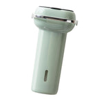 Paper Cup Dispenser Wall Mounted Multifunctional Large Capacity Universal Pull Type Cup Holder with Portable Handle Green