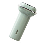 Paper Cup Dispenser Wall Mounted Multifunctional Large Capacity Universal Pull Type Cup Holder with Portable Handle Green