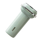 Paper Cup Dispenser Wall Mounted Multifunctional Large Capacity Universal Pull Type Cup Holder with Portable Handle Green