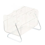 Clear Plastic Remote Control Holder Desk Organizer Transparent Mobile Phone Case Glasses Sundries Storage Box