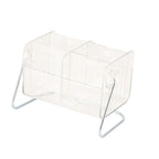 Clear Plastic Remote Control Holder Desk Organizer Transparent Mobile Phone Case Glasses Sundries Storage Box