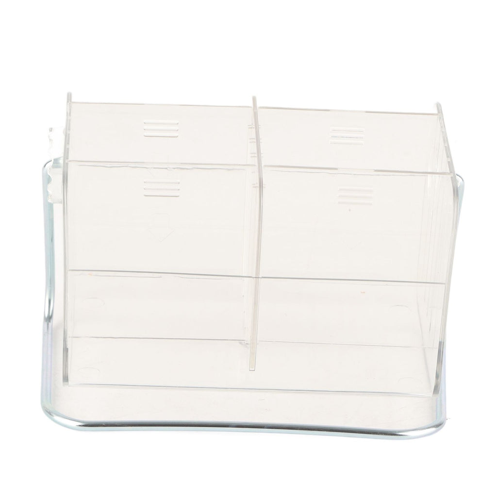 Clear Plastic Remote Control Holder Desk Organizer Transparent Mobile Phone Case Glasses Sundries Storage Box
