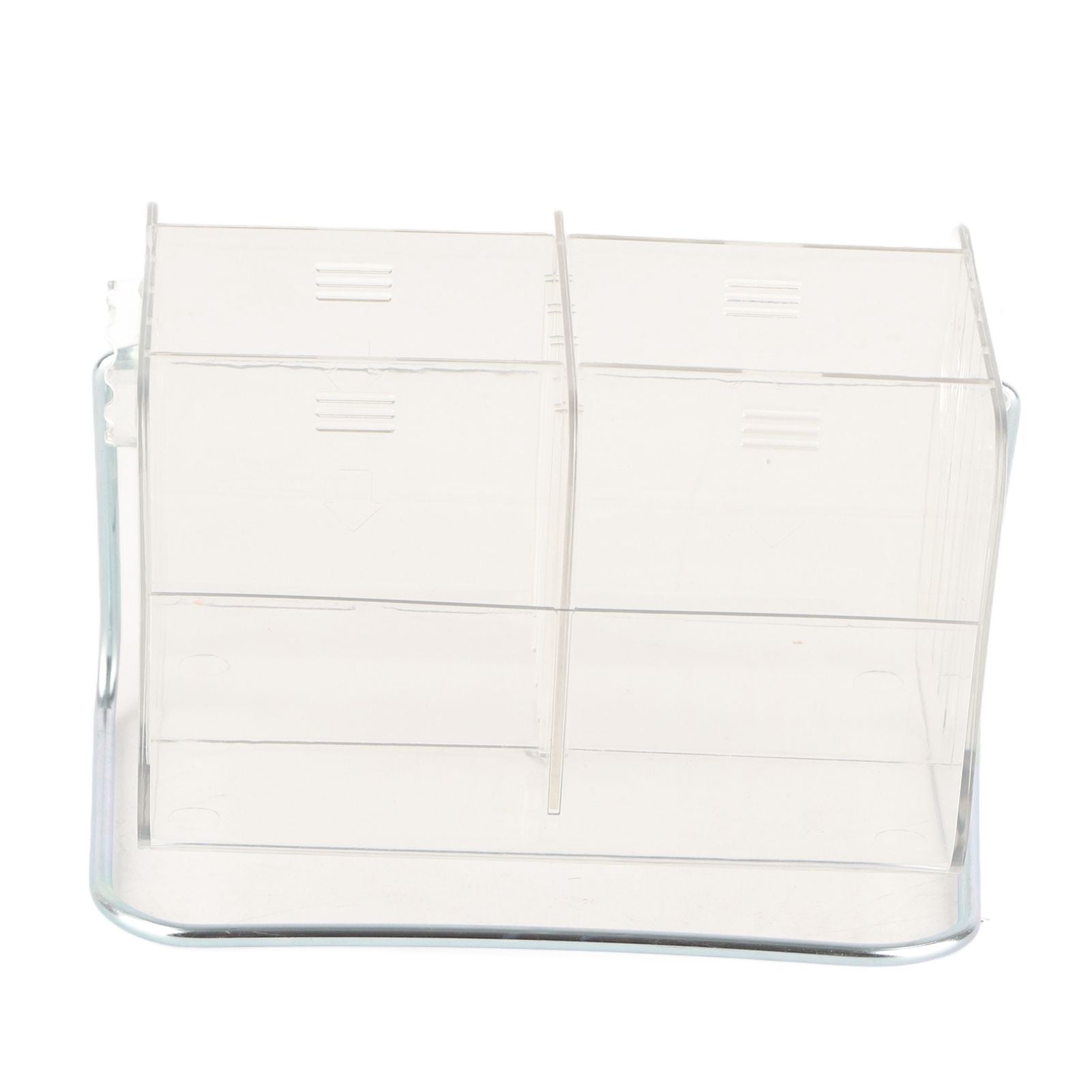 Clear Plastic Remote Control Holder Desk Organizer Transparent Mobile Phone Case Glasses Sundries Storage Box