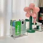 Clear Plastic Remote Control Holder Desk Organizer Transparent Mobile Phone Case Glasses Sundries Storage Box