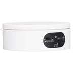 Rotating Display Stand 5.5lb Load Capacity 360 Degree Photography Turntable Plug in Battery Knob Speed Control White 12cm/4.7in