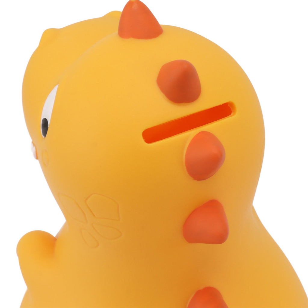 Dinosaur Piggy Bank Cute Cartoon Money Save Box Fall Resistance Money Coin Bank Desktop Decoration Boys Girls Gift Small Yellow
