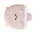 5 Compartment Candy Tray with Lid Cartoon Cute Snack Serving Tray Fruit Tray for Outdoor Picnic Pink Bear