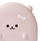 5 Compartment Candy Tray with Lid Cartoon Cute Snack Serving Tray Fruit Tray for Outdoor Picnic Pink Bear