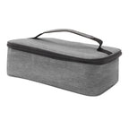Lunch Bag 3.2L Large Capacity Leakproof Oxford Fabric Portable Handle Insulated Lunch Bag for Office School Outing Grey
