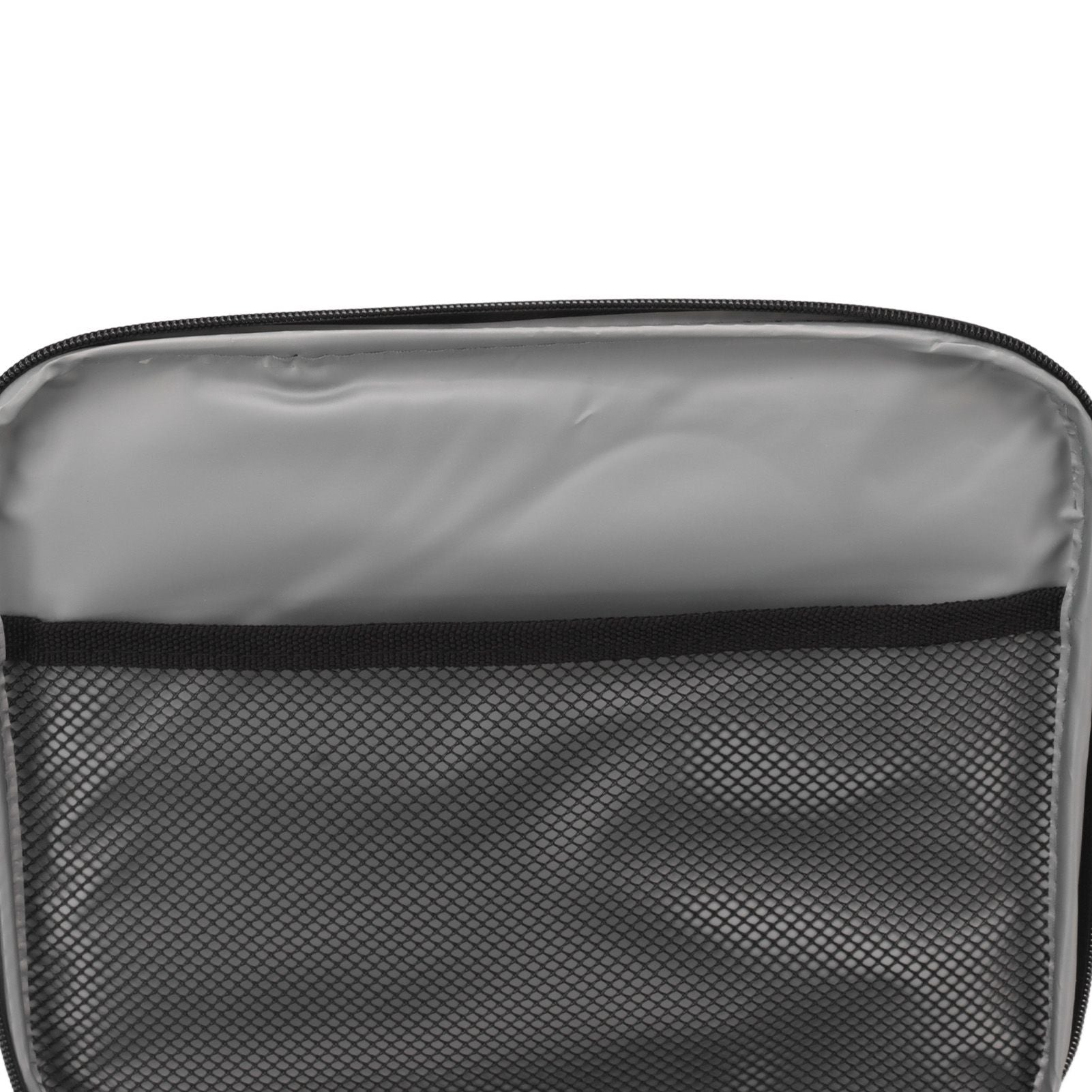 Insulated Lunch Bag 6L Oxford Fabric Leakproof Lining Portable Handle Zippered Lunch Bag for Outdoor Camping Beach Navy Blue