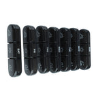 3 Times A Day 7 Day Pill Organizer 21 Grid Portable Pill Organizer Travel Medicine Container Black Black Shell