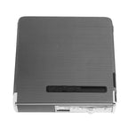 20 Regular Cigarettes Case Box USB Rechargeable Cigarette Case with Lighter for Men Women Ideal Gift for Smoker Black Wire Drawing