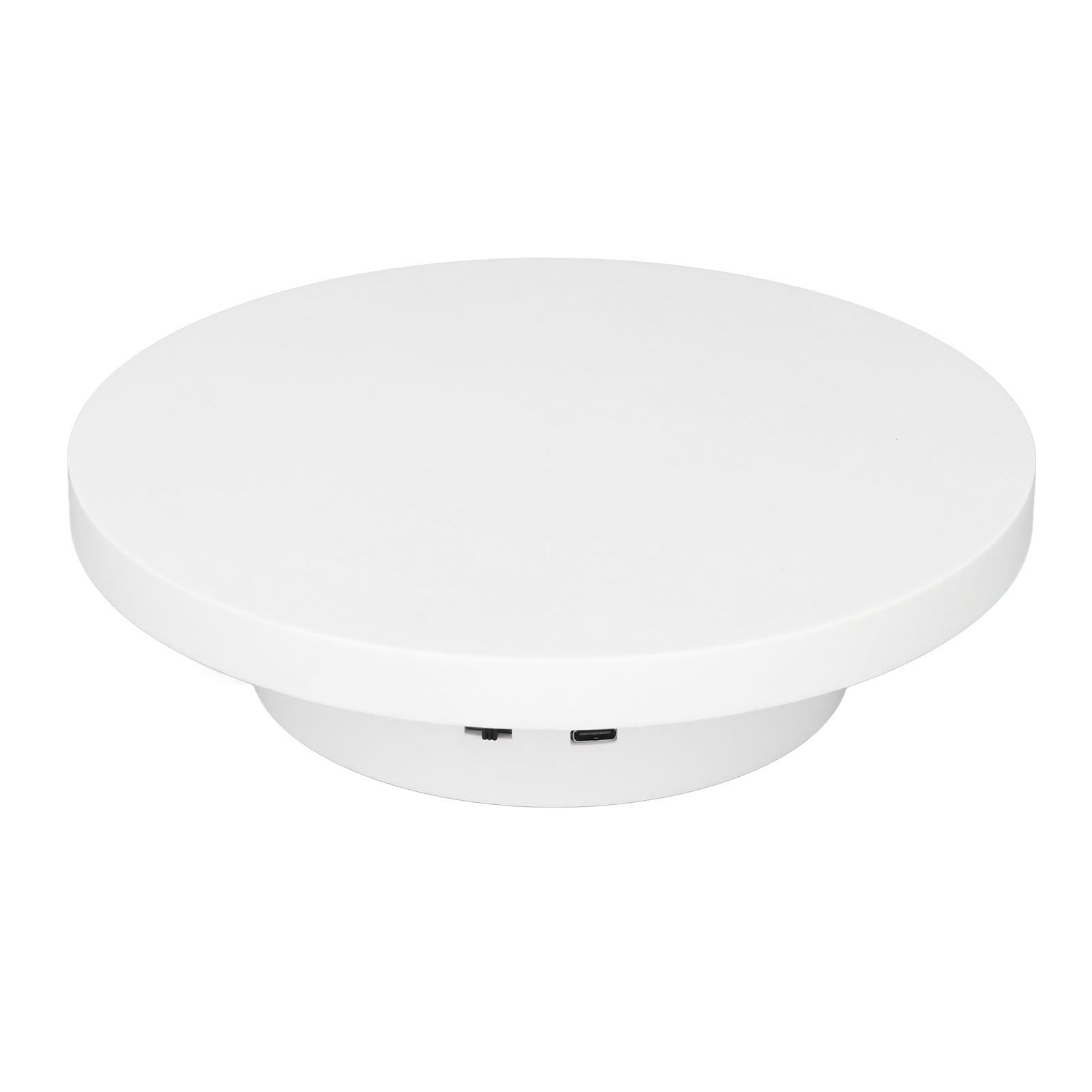 Rotating Display Stand 360 Degree Motorized Rotating Display Stand Turntable for Small Product Display 3kg Diameter 15cm/5.9in
