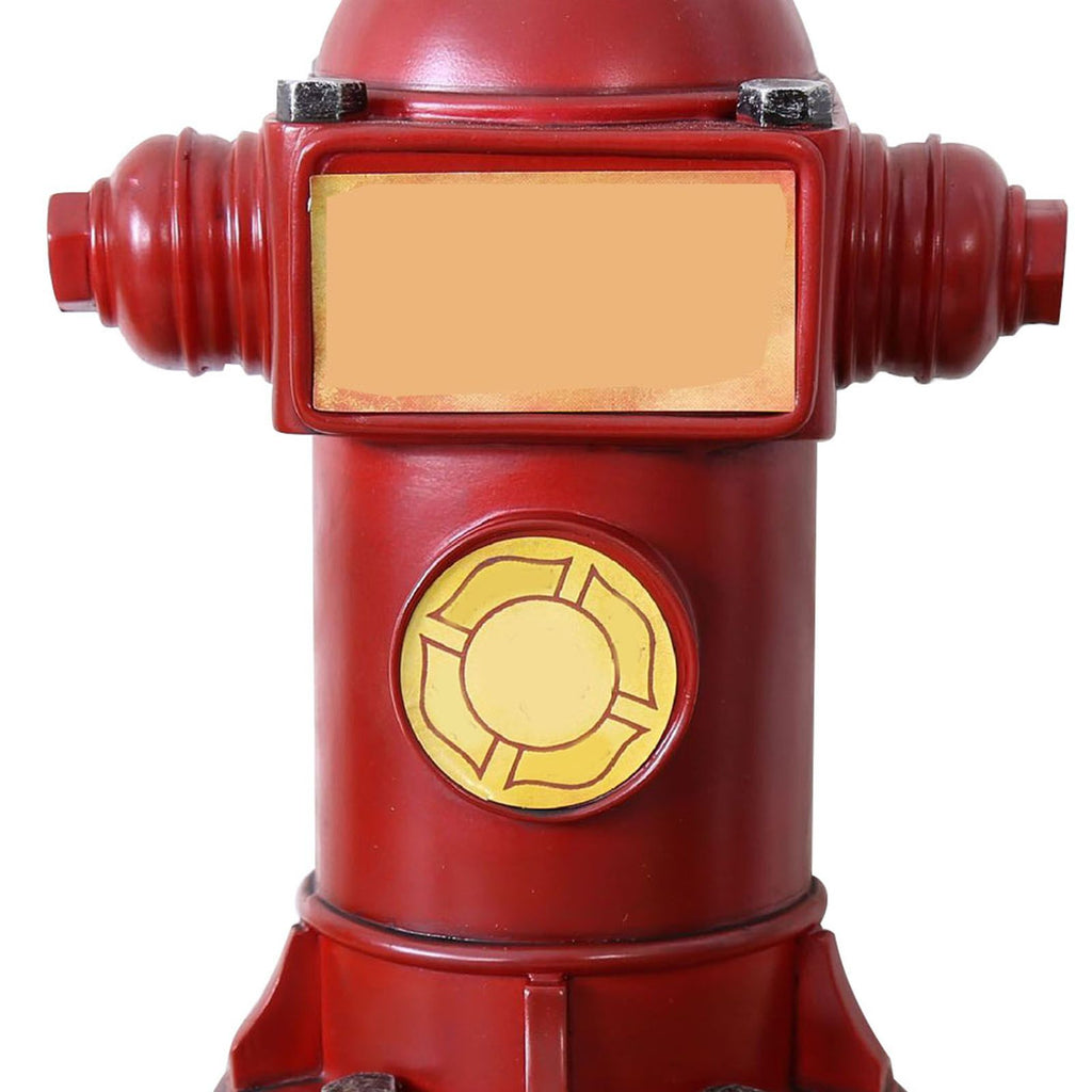 Piggy Bank Retro Fire Hydrant Piggy Bank Fire Hydrant Money Coins Box Unique Money Savings Jar Home Decoration Red