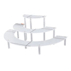 Acrylic Display Stand Transparent 3 Tiered Product Food Dessert Stand Round Display Riser Detachable Display Shelf for Home Restaurant Office Store
