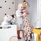 Giraffe Doll Plush Toy Cute Soft Full Filling High Elasticity Skin Friendly Perfect Gift for Kids Adults 45cm