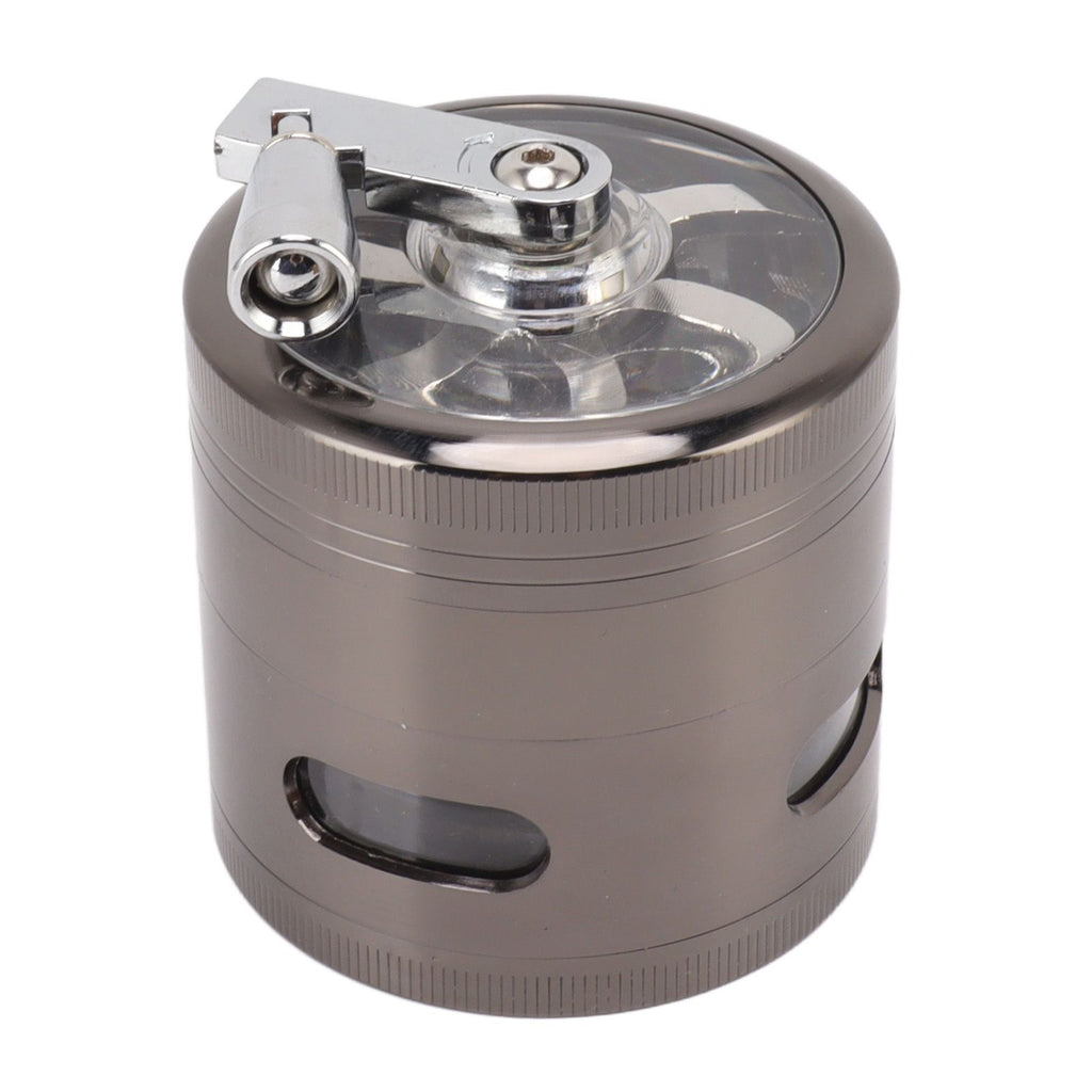 Manual Spice Grinder Zinc Alloy Portable Herb Mill Powder Grinding Machine for Household Use