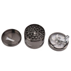 Manual Spice Grinder Zinc Alloy Portable Herb Mill Powder Grinding Machine for Household Use
