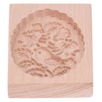 Animal Cookie Mold Lovely Vivid Wooden Biscuit Press Stamp Easy Demoulding Smoothly Cookie Mold Titmouse