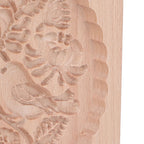 Animal Cookie Mold Lovely Vivid Wooden Biscuit Press Stamp Easy Demoulding Smoothly Cookie Mold Titmouse