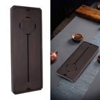Chinese Water Storage Drainage Tea Tray Bamboo Simple Decorative Robust Household Tea Serving Tray Large Size