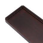 Chinese Water Storage Drainage Tea Tray Bamboo Simple Decorative Robust Household Tea Serving Tray Large Size