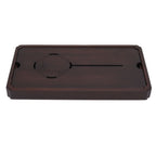 Chinese Water Storage Drainage Tea Tray Bamboo Simple Decorative Robust Household Tea Serving Tray Small Size