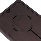 Chinese Water Storage Drainage Tea Tray Bamboo Simple Decorative Robust Household Tea Serving Tray Small Size