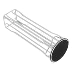 Coffee Capsule Stand 360° Rotation Anti Slip Thick Base Wrought Iron Capsule Pod Holder for Vertuoline 20pods Silver