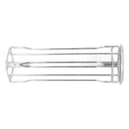 Coffee Capsule Stand 360° Rotation Anti Slip Thick Base Wrought Iron Capsule Pod Holder for Vertuoline 20pods Silver