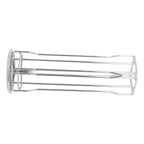 Coffee Capsule Stand 360° Rotation Anti Slip Thick Base Wrought Iron Capsule Pod Holder for Vertuoline 20pods Silver