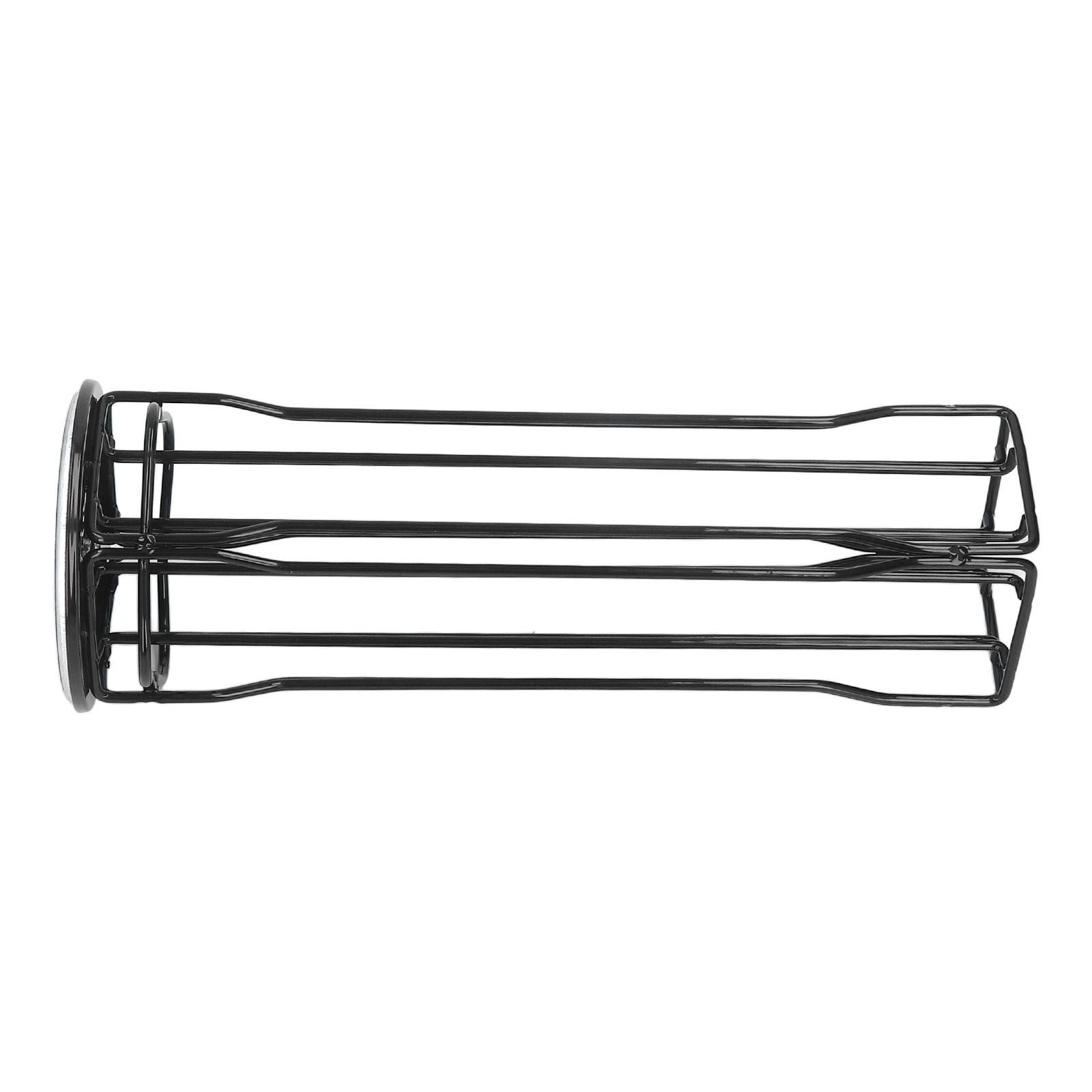 Coffee Capsule Stand 360° Rotation Anti Slip Thick Base Wrought Iron Capsule Pod Holder for Vertuoline 20pods Black