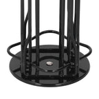 Coffee Capsule Stand 360° Rotation Anti Slip Thick Base Wrought Iron Capsule Pod Holder for Vertuoline 20pods Black
