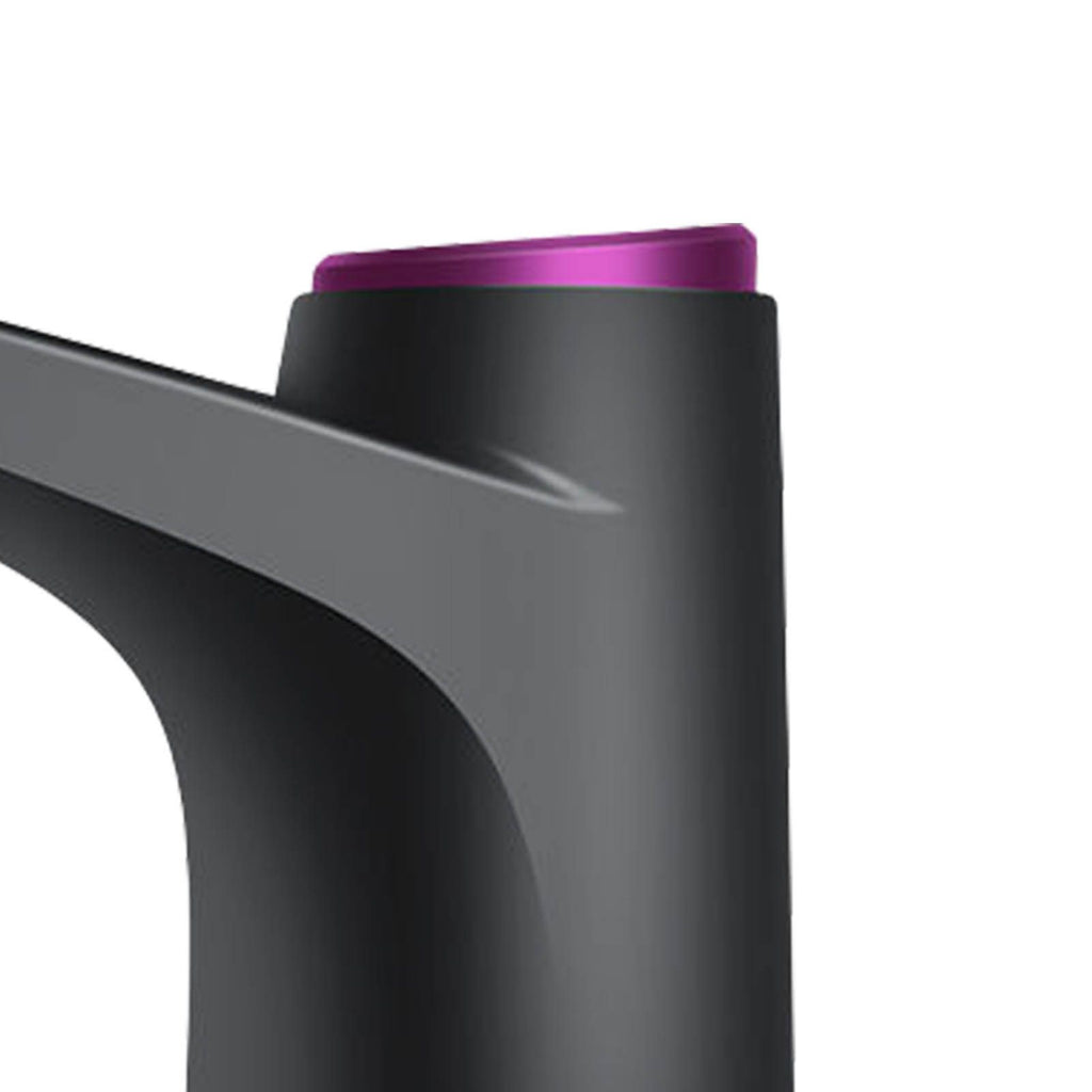 Water Bottle Dispenser BPA Free Quiet 4W 1200mAh Battery Portable Automatic Drinking Water Pump for Home Office Black