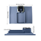 Sofa Armrest Cup Holder Tray Silicone Multifunctional Insulated Shelving Home Supplies