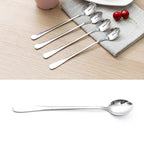 Long Handle Spoons Stainless Steel Elegant Multi Functional Stirring Spoons for Coffee Tea Dessert 3pcs Pointed Head