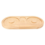 Salt Rimmer Pine Wood Sugar Rimmer Waterproof Holder Bar Tool for Cocktail Margarita A