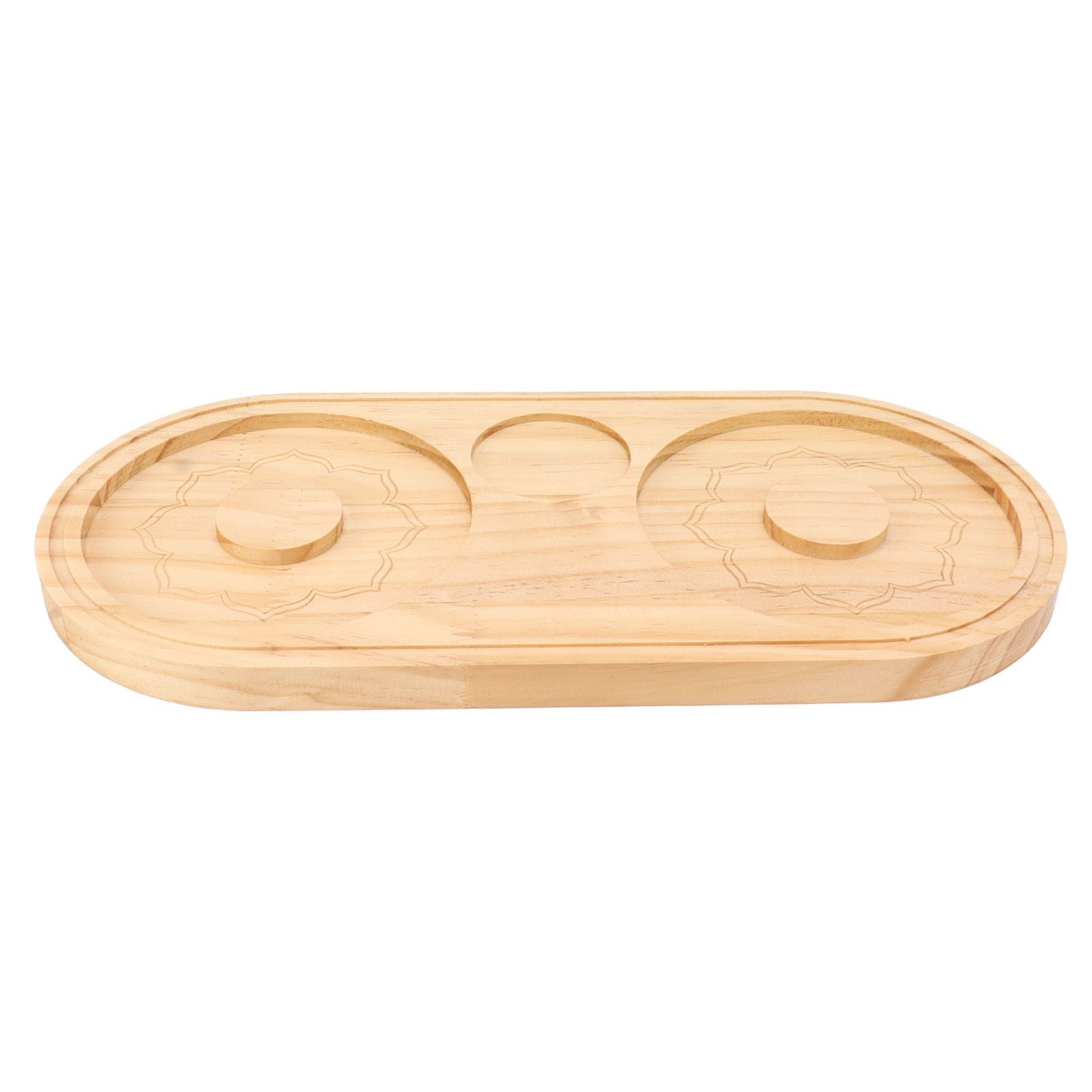 Salt Rimmer Pine Wood Sugar Rimmer Waterproof Holder Bar Tool for Cocktail Margarita A