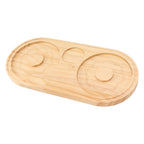 Salt Rimmer Pine Wood Sugar Rimmer Waterproof Holder Bar Tool for Cocktail Margarita A