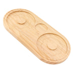 Salt Rimmer Pine Wood Sugar Rimmer Waterproof Holder Bar Tool for Cocktail Margarita A