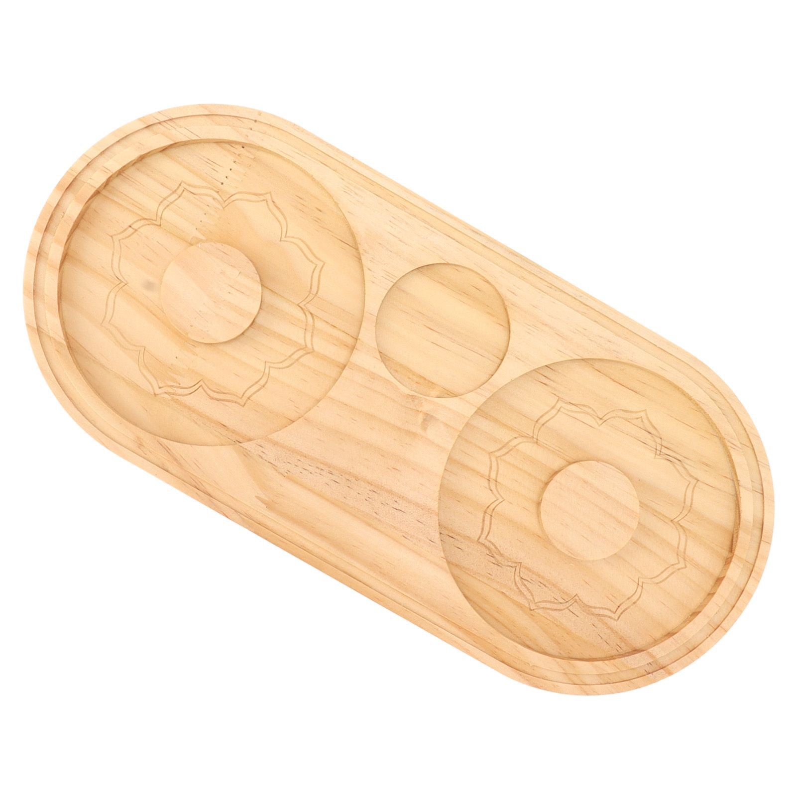 Salt Rimmer Pine Wood Sugar Rimmer Waterproof Holder Bar Tool for Cocktail Margarita A