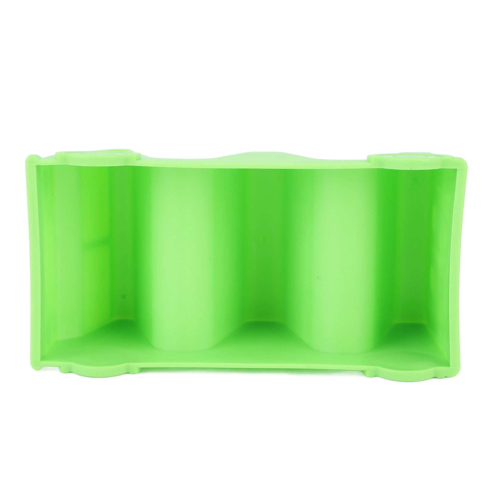 5PCS Taco Holder Stands Set Small Car Shape Wave Shape Taco Tray for Kitchen Restaurant Green