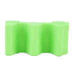5PCS Taco Holder Stands Set Small Car Shape Wave Shape Taco Tray for Kitchen Restaurant Green