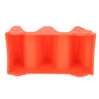 5PCS Taco Holder Stands Set Small Car Shape Wave Shape Taco Tray for Kitchen Restaurant Orange