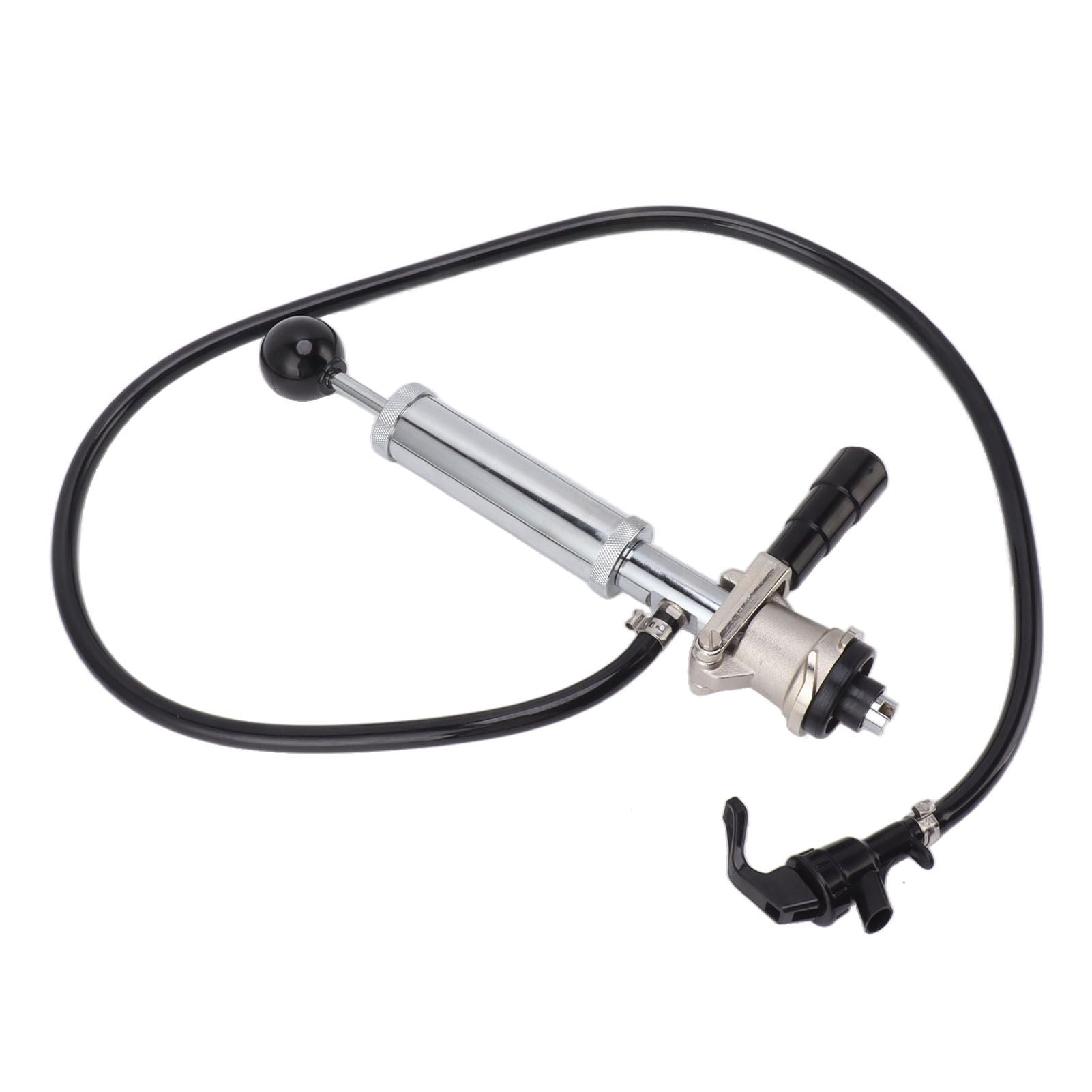 Beer Keg Pump 4inch Stainless Steel Keg Tap Hand Pump Picnic Beer Tap Kit for Homebrew Bars Restaurants Wedding