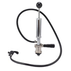 Beer Keg Pump 4inch Stainless Steel Keg Tap Hand Pump Picnic Beer Tap Kit for Homebrew Bars Restaurants Wedding