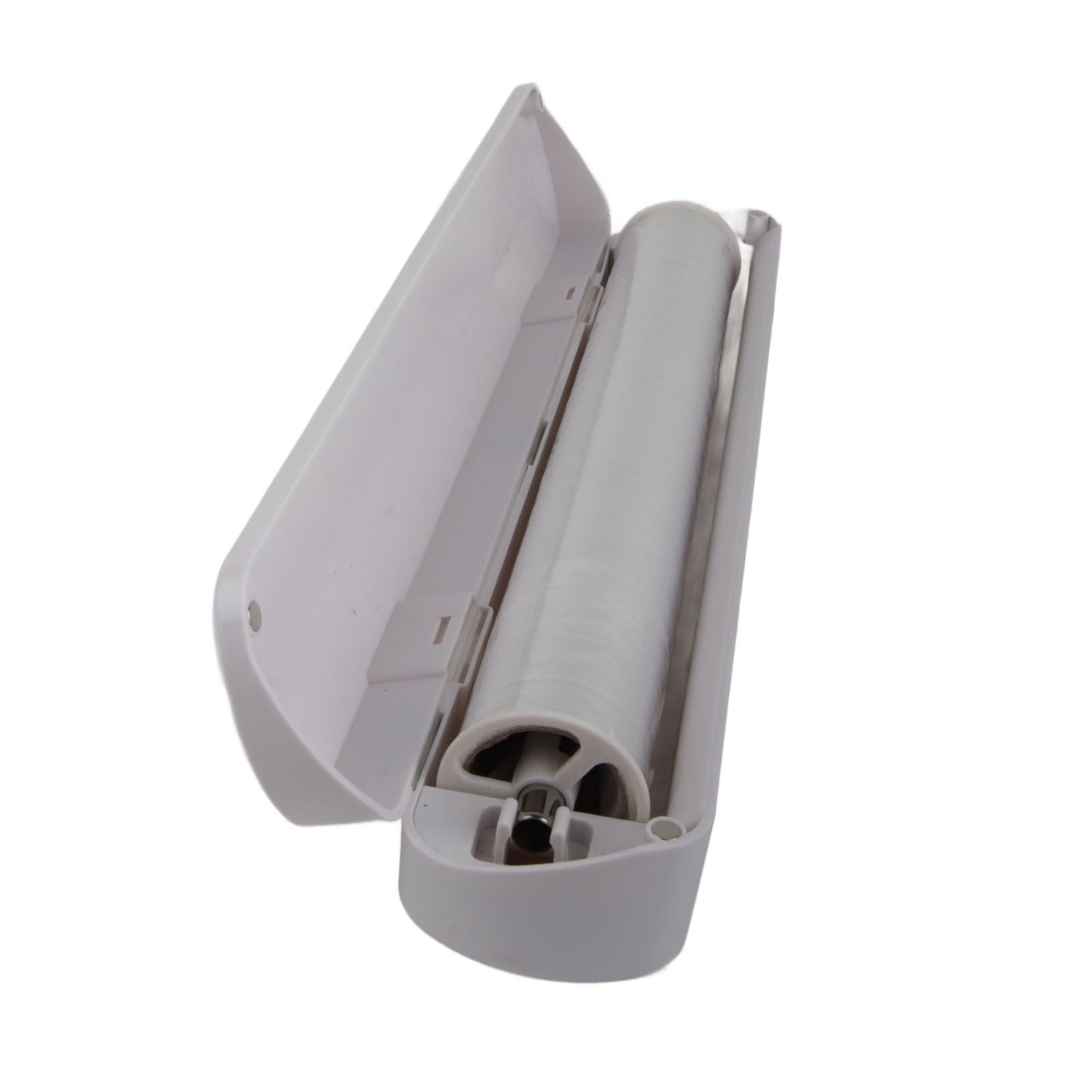Plastic Wrap Organizer Cling Film Cutter Suction Cup Cling Film Cutting Box Adjustable Storage Cutting Box